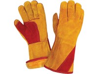 Перчатки спилковые краги Сибирь утепленные