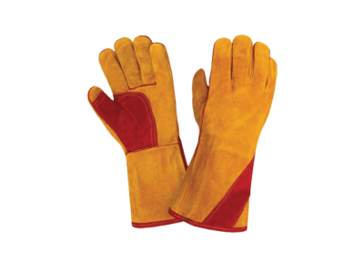 Перчатки спилковые краги Сибирь