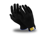 Перчатки Микрон ПВХ ( цвет: черный, белый)