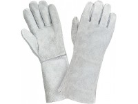 Перчатки спилковые краги