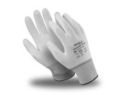 Перчатки Микропол (цв. белый, черный)