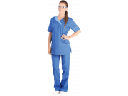 Костюм Шарм васильковый женский